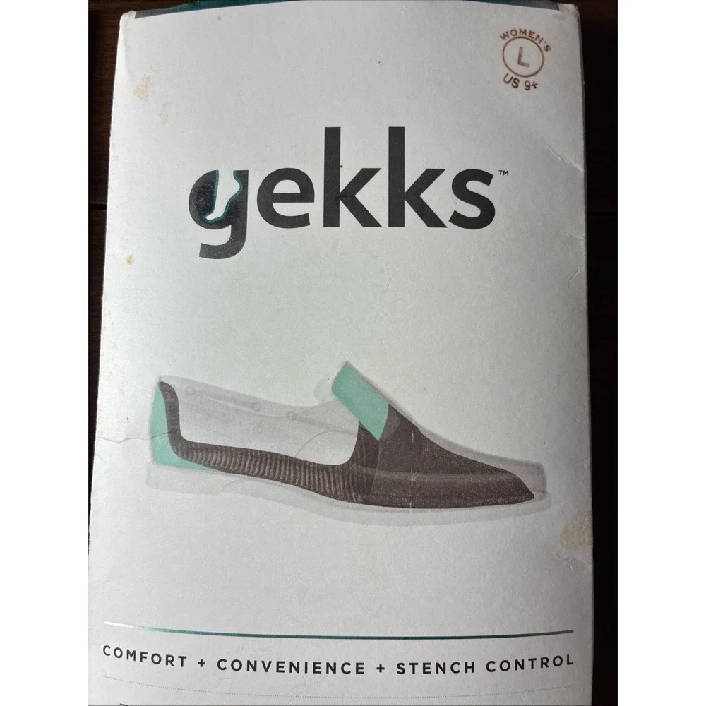 2 Gekks Shoe Liners  Sz Large Grips Inside  Comfort Odor Control Silver Coated